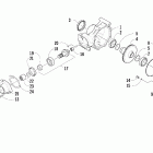 700 TRV Задний привод редуктор
