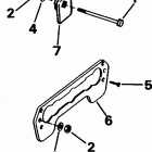 E55RSLW Transom mount kit