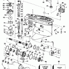 BE115SXEDR Gearcase - 25 in. models
