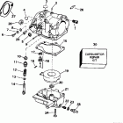 E25TELEDA Carburetor - 25 h.p.