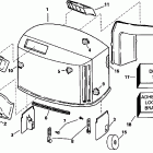 SE150WTPLB Капот-Evinrude