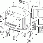 E150JLEDB Капот-Evinrude