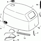 BE15FWEDC Капот-Evinrude