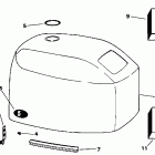 E25QLEDC Капот-Evinrude