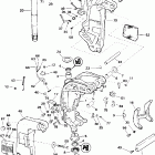 E88MSLEDC Stern bracket - power trim & tilt