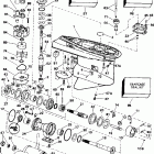 E150JLEDB Gearcase - counter-rotation