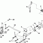 E48ESLEDC Shift & throttle linkage (continued)