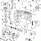 E200TXEDR Gearcase - standard rotation - 20 in. models
