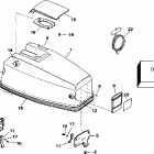 E40ELEDS Engine cover - johnson 40