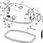 E20CREDA Капот-Evinrude
