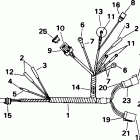 BE15FWEDC Motor cable - remote electric