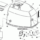 XE112TSLEDR Капот-Evinrude