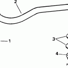 BE15FWEDC Steering link kit - fr, fd models only