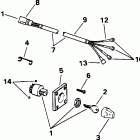 BE15FWEDC Ignition switch & cable - 9.9