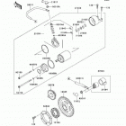 Prairie 360 (KVF360-B7F) Starter motor(b6fb8f)