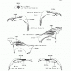 Brute Force 750 4x4i (KVF750-D8F) Decals(black)(d8f)