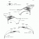 Brute Force 750 4x4i (KVF750-D8F) Decals(l.green)(d8f)