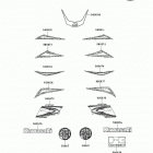 KFX50 (KSF50-B8F) Decals(white)(b8f)