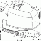 E88MSLEOS Капот-Evinrude