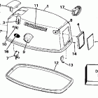 E20EEOR Капот-Evinrude