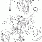 E88MSLEOS Stern bracket - power trim & tilt