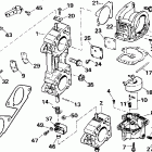 E225CZEOB Carburetor and linkage - 200