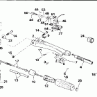 E40RERE Steering and shift handle