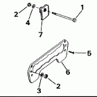 J45RCLERE Transom mount kit