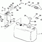 E150WTLERC Fuel tank with gauge
