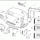 E150ELERV Капот-Evinrude