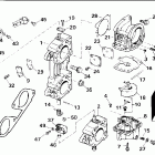 E200CXERK Carburetor and linkage - 225 suffix 