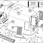 E250TXARC Капот-Evinrude