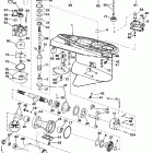 E120TLERC Gearcase - 120tx & 140tx standard rotation