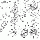 E200CXERK Carb. and linkage - 185, 200 suffix 