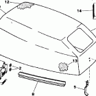 E10RELERB Капот-Evinrude