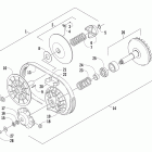 700 Diesel Clutches and drive belt assemblies
