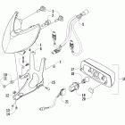 DVX 400 Headlight and taillight assemblies