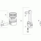 700 Diesel Поршни и шатуны
