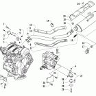 700 Diesel Двигатель и глушитель