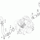 400 FIS Auto Корпус и патрубки охлаждения