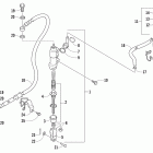 DVX 400 Rear master cylinder assembly