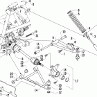 700 EFI FIS Подвеска передняя