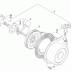 700 EFI FIS Ручной стартер