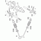 500 FIS Auto Распредвал и клапана