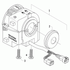 700 EFI FIS Рулевые переключатели