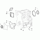 700 Diesel Bottom end gasket set assembly