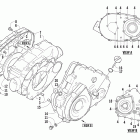 400 FIS Auto Крышки сцепления ,ремня и магнето