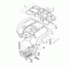 650 H1 FIS Задняя панель кузова