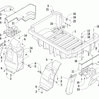 Prowler Rear body panel and cargo box assembly