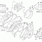 500 FIS Auto Крышки сцепления ,ремня и магнето